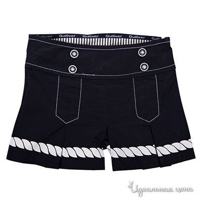 Юбка-шорты Gulliver, цвет цвет черный