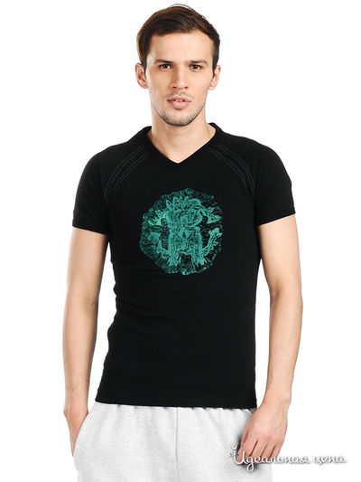 Футболка Galliano, цвет цвет черный