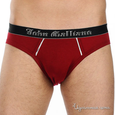 Трусы Galliano, цвет цвет бордовый