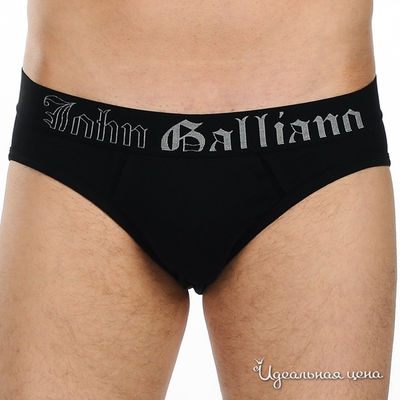 Трусы Galliano, цвет цвет черный