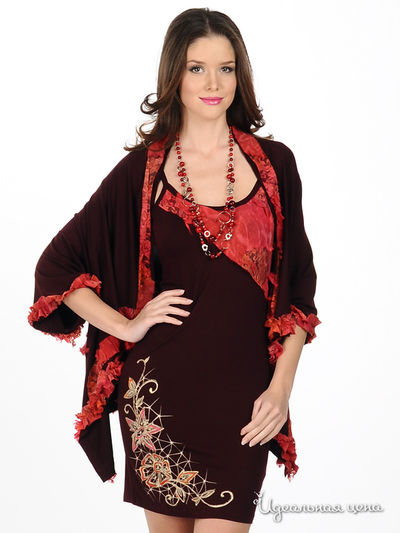 Комплект Наталья Новикова, цвет цвет темно-бордовый / красный