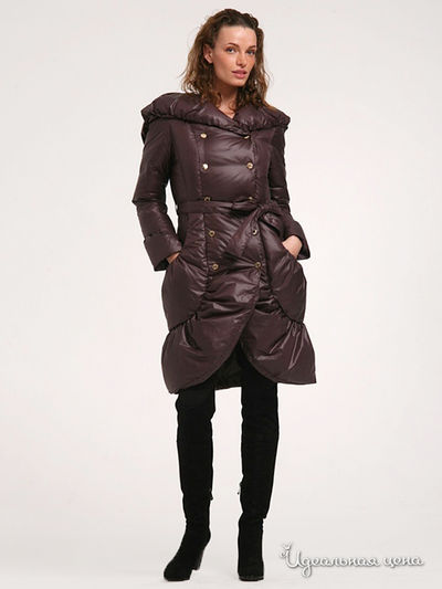 Пуховик ODRI, цвет цвет сливовый