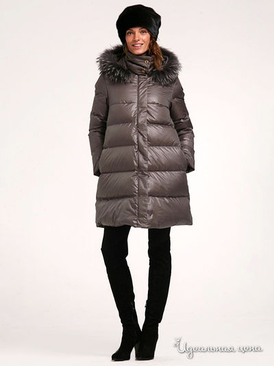 Пуховик ODRI, цвет цвет серый