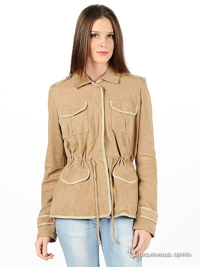 Куртка Marlboro Classics, цвет цвет бежевый