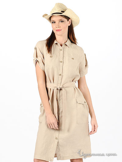 Платье Marlboro Classics, цвет цвет светло-бежевый