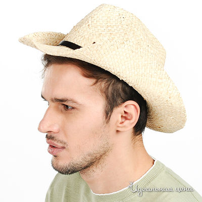 Шляпа Marlboro Classics, цвет цвет светло-бежевый