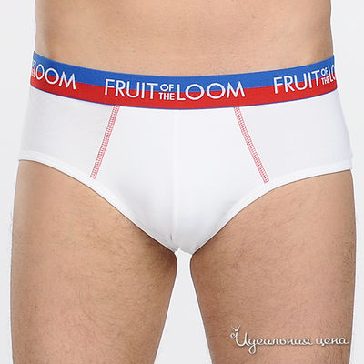 Трусы Fruit of the Loom, цвет цвет белый