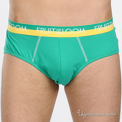 Трусы Fruit of the Loom, цвет цвет зеленый