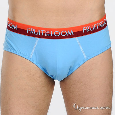 Трусы Fruit of the Loom, цвет цвет голубой