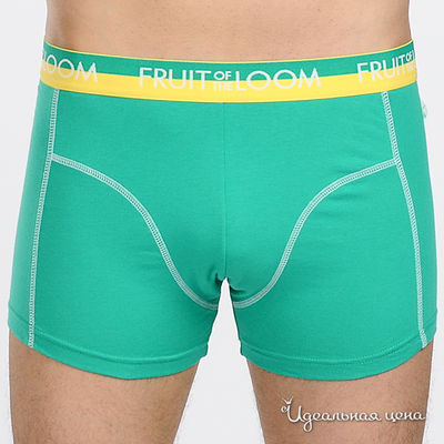 Трусы Fruit of the Loom, цвет цвет зеленый