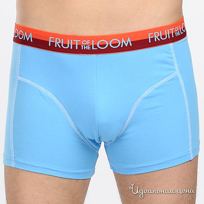 Трусы Fruit of the Loom, цвет цвет голубой