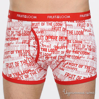 Комплект Fruit of the Loom, цвет цвет красный / белый