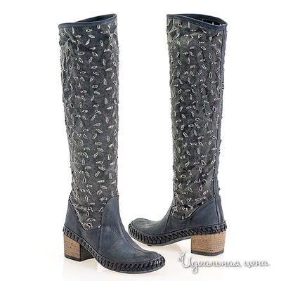 Сапоги Мультибренд, цвет цвет черный