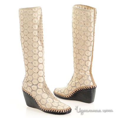 Сапоги Мультибренд, цвет цвет бежевый