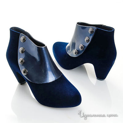 Ботильоны Мультибренд, цвет цвет синий