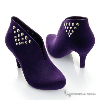 Ботильоны Мультибренд, цвет цвет фиолетовый