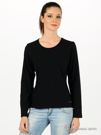 Лонгслив Fruit of the Loom, цвет цвет черный