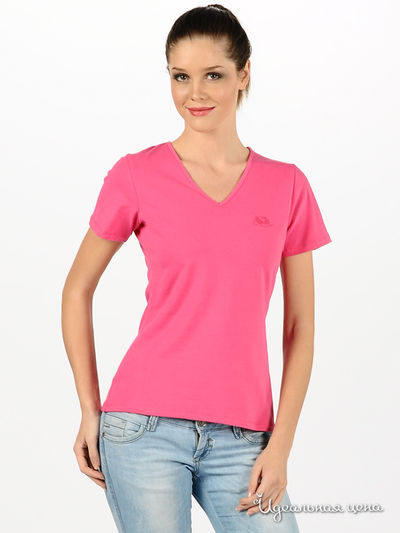 Футболка Fruit of the Loom, цвет цвет фуксия