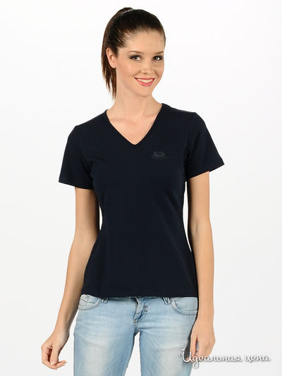 Футболка Fruit of the Loom, цвет цвет темно-синий