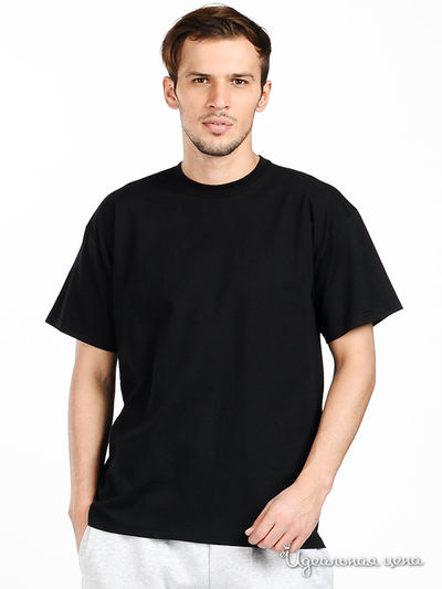 Футболка Fruit of the Loom, цвет цвет черный