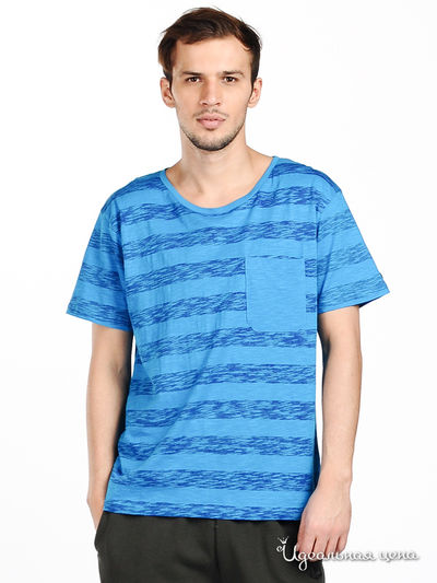 Футболка Fruit of the Loom, цвет цвет голубой