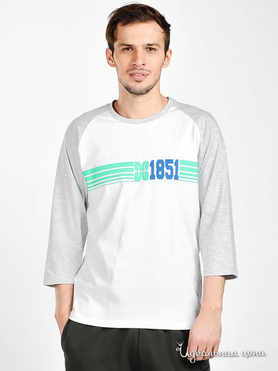 Футболка Fruit of the Loom, цвет цвет белый / серый