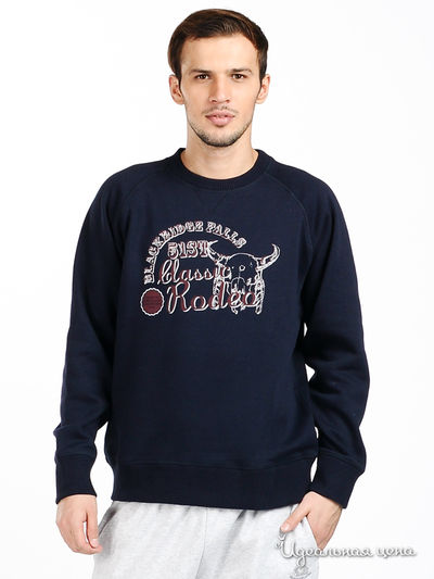 Джемпер Fruit of the Loom, цвет цвет темно-синий