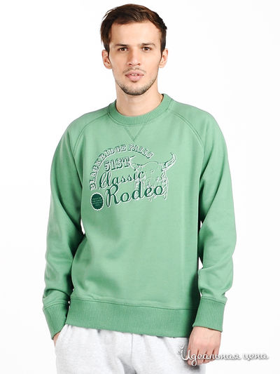 Джемпер Fruit of the Loom, цвет цвет зеленый