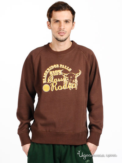 Джемпер Fruit of the Loom, цвет цвет коричневый