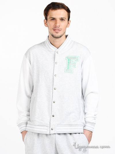 Толстовка Fruit of the Loom, цвет цвет серый