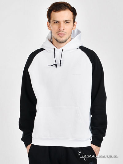 Толстовка Fruit of the Loom, цвет цвет белый / черный