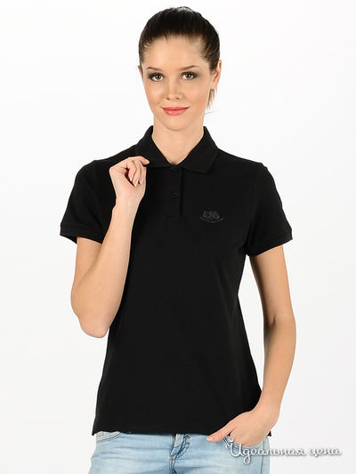 Рубашка-поло Fruit of the Loom, цвет цвет черный