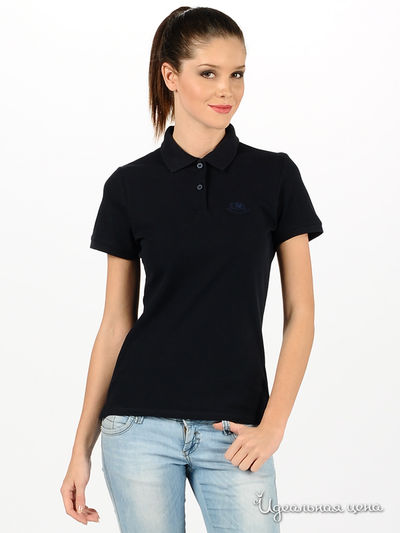 Рубашка-поло Fruit of the Loom, цвет цвет темно-синий