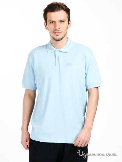 Рубашка-поло Fruit of the Loom, цвет цвет голубой