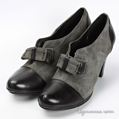 Ботинки Cardinali женские, цвет черный / серый