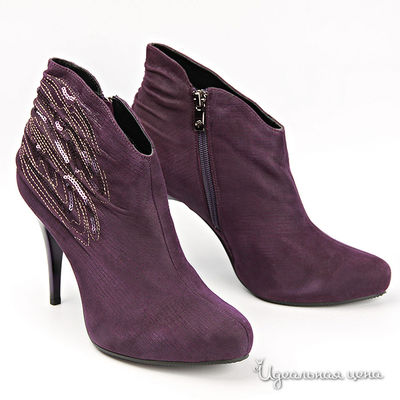 Ботильоны Cardinali, цвет цвет баклажановый