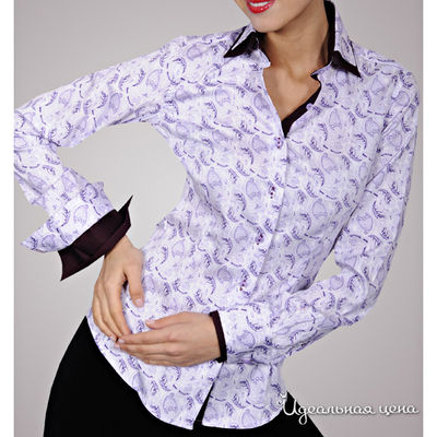 Рубашка Alonzo Corrado, цвет цвет сиреневый