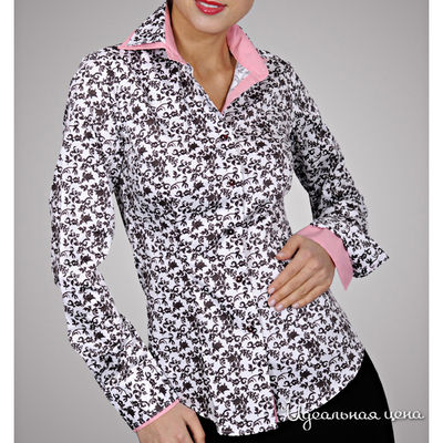 Рубашка Alonzo Corrado, цвет цвет белый / коричневый