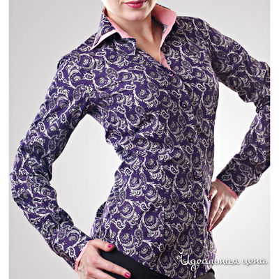 Рубашка Alonzo Corrado, цвет цвет фиолетовый