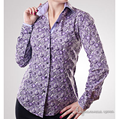 Рубашка Alonzo Corrado, цвет цвет сиреневый