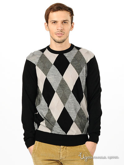 Джемпер VARGAS, цвет цвет серый / черный / белый