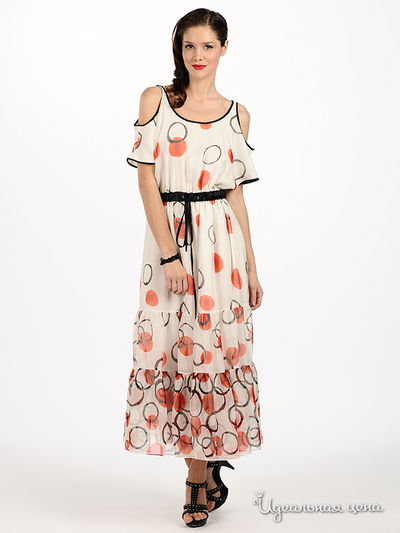 Платье Eleni Viare, цвет цвет белый