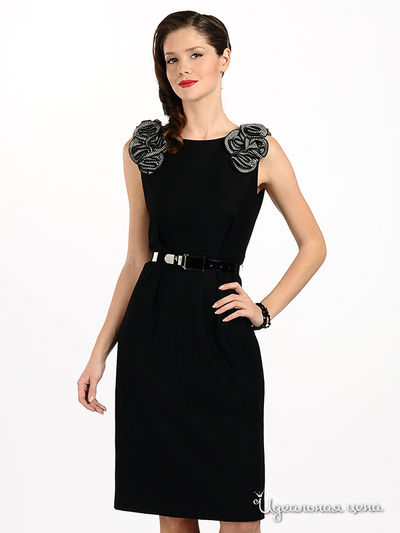 Платье Eleni Viare, цвет цвет черный