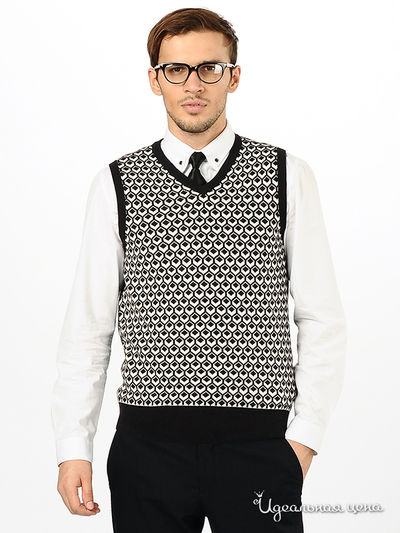 Жилет VARGAS, цвет цвет черный / белый