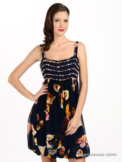 Платье Eleni Viare, цвет цвет синий