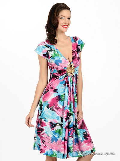 Платье Eleni Viare, цвет цвет розовый / голубой