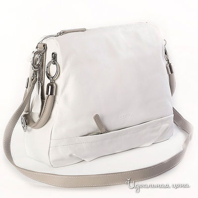 Сумка L.Credi, цвет цвет молочный