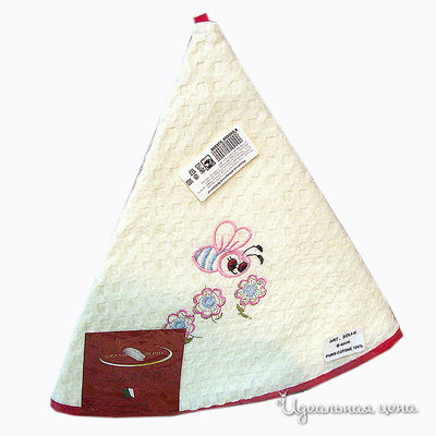 Полотенце Grand Textil, цвет цвет белый / пчела