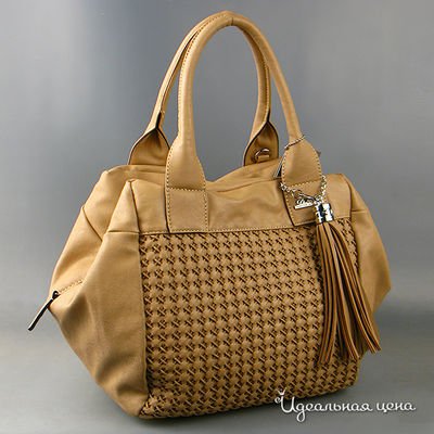 Сумка David Jones, цвет цвет бежевый