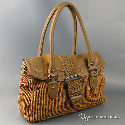 Сумка David Jones, цвет цвет бежевый